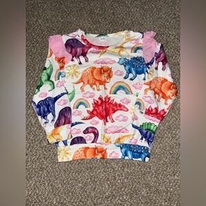 Girls Dinosaur Shirt